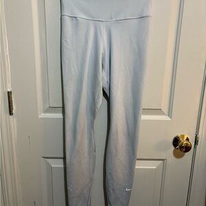 Light Blue Nike High-Waisted Leggings
